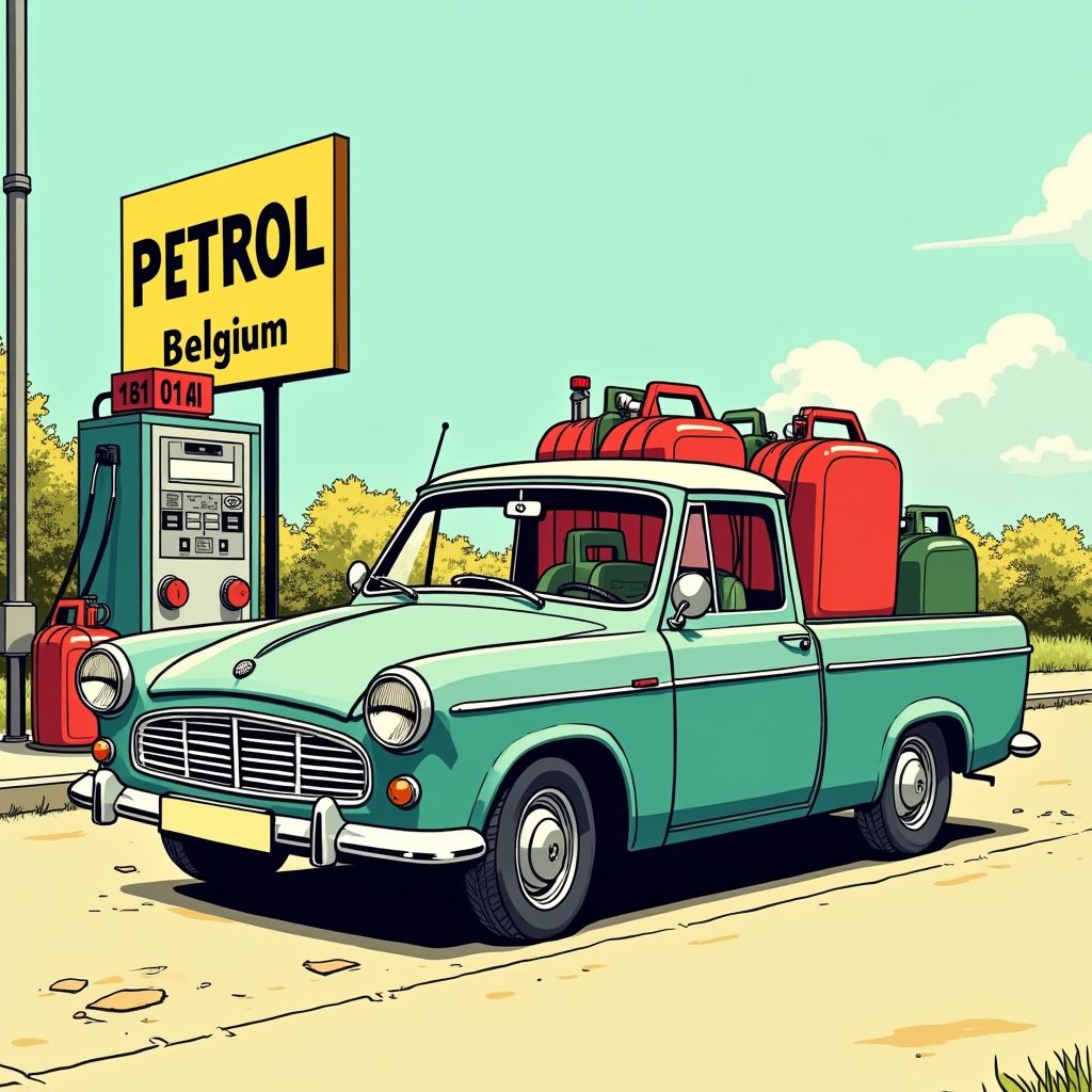 Nederlanders rijden met 240 liter benzine in jerrycans door hun auto terwijl thuis maar 25 liter mag