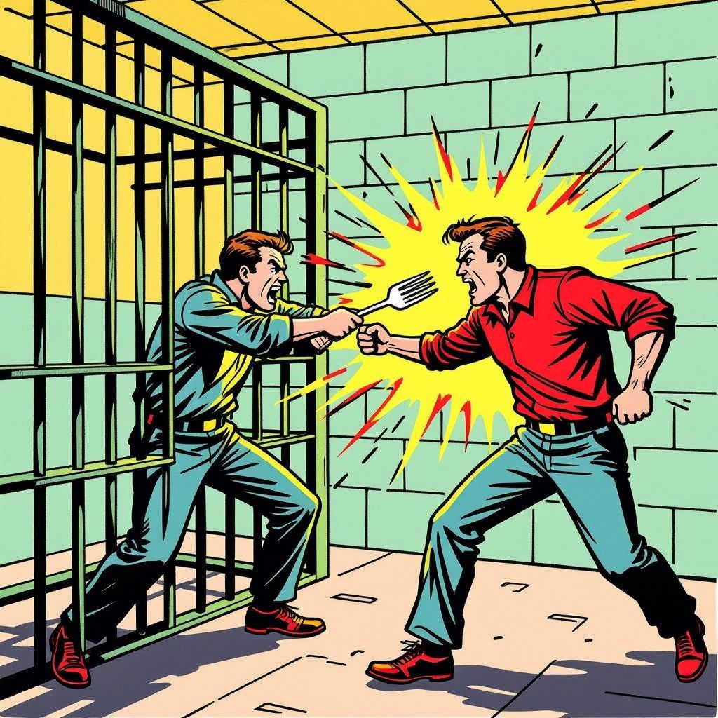 De chauffeur die Peter R. de Vries hielp vermoorden werd maandag aangevallen in zijn cel met een vork