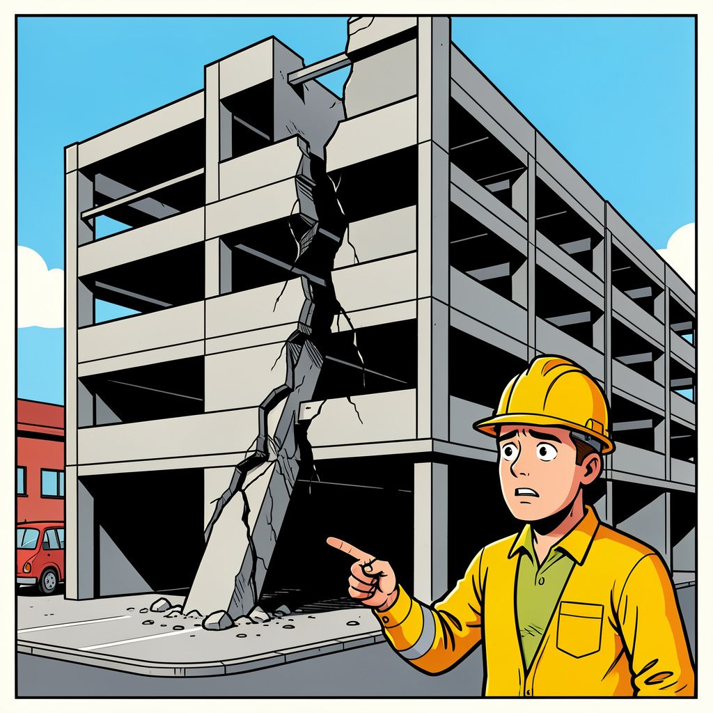 Het Groene Hart Ziekenhuis sluit de parkeergarage na de vondst van een scheur en een verzakte paal.