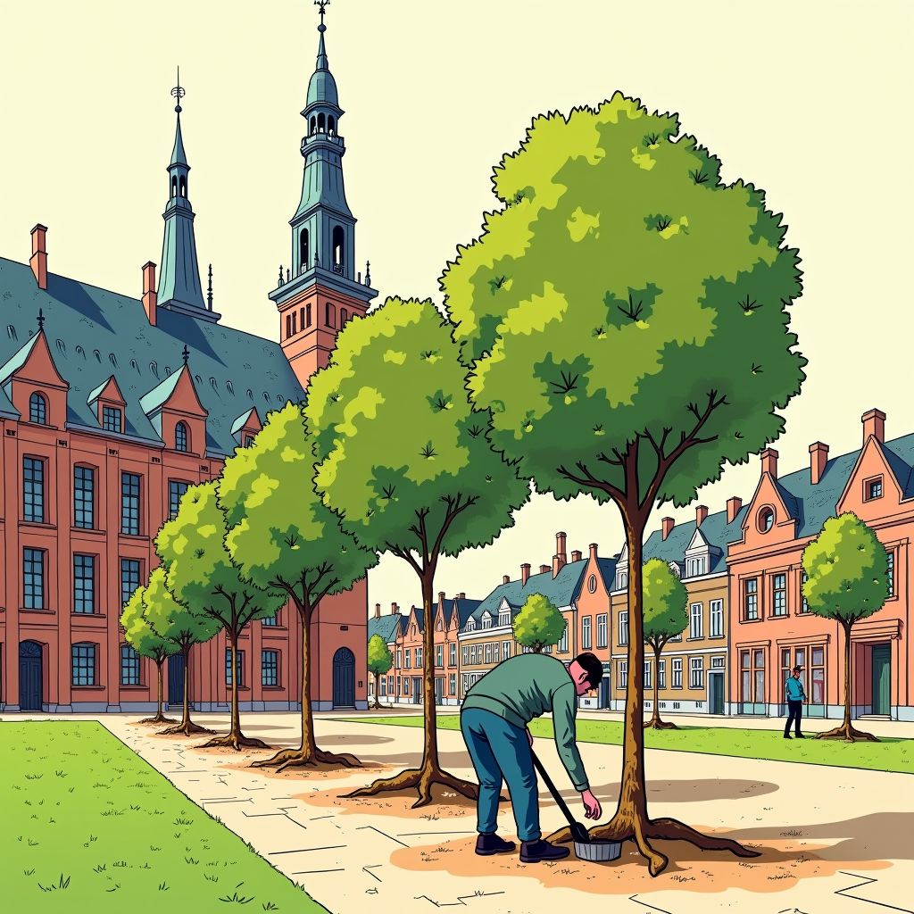 Het Binnenhof krijgt eindelijk groen na eeuwen van steen en politiek