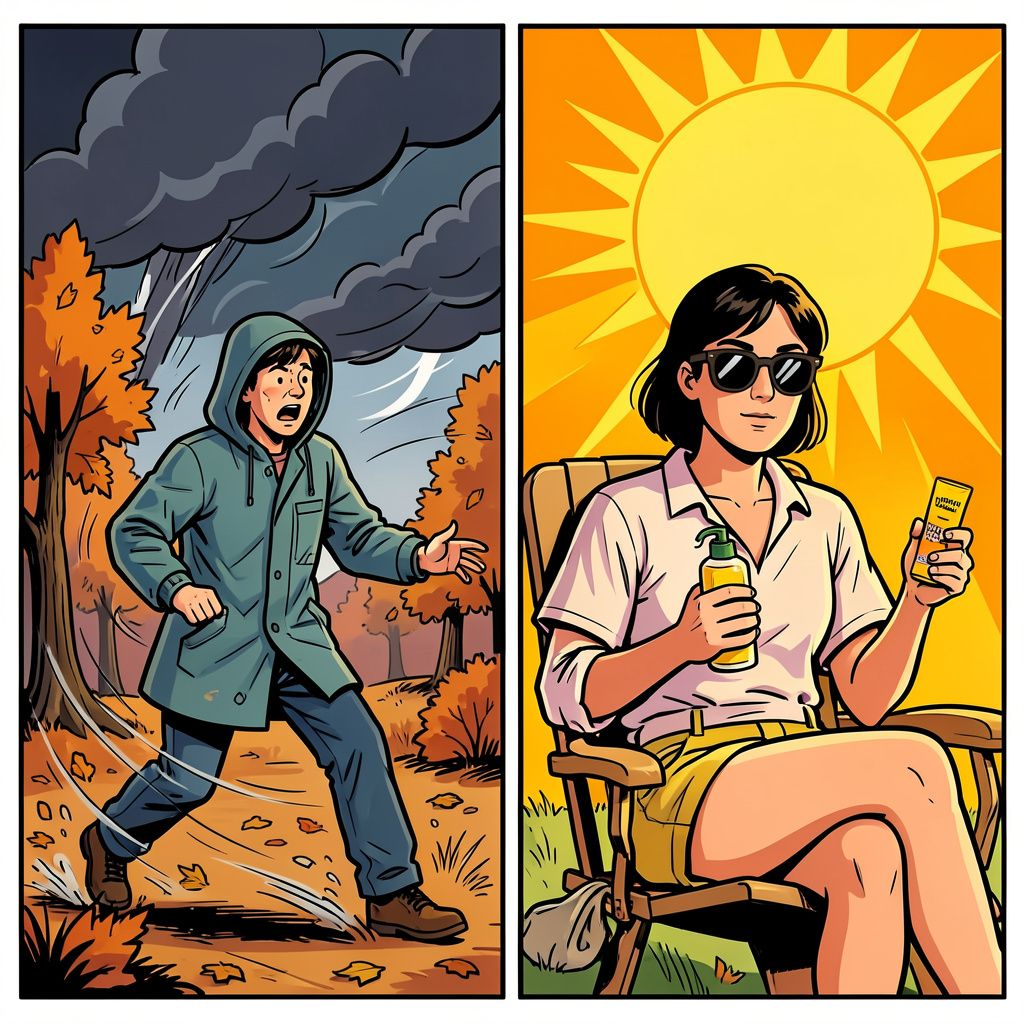 Na de herfststorm van vandaag wacht ons een weekend vol zon en onverwachte hitte.