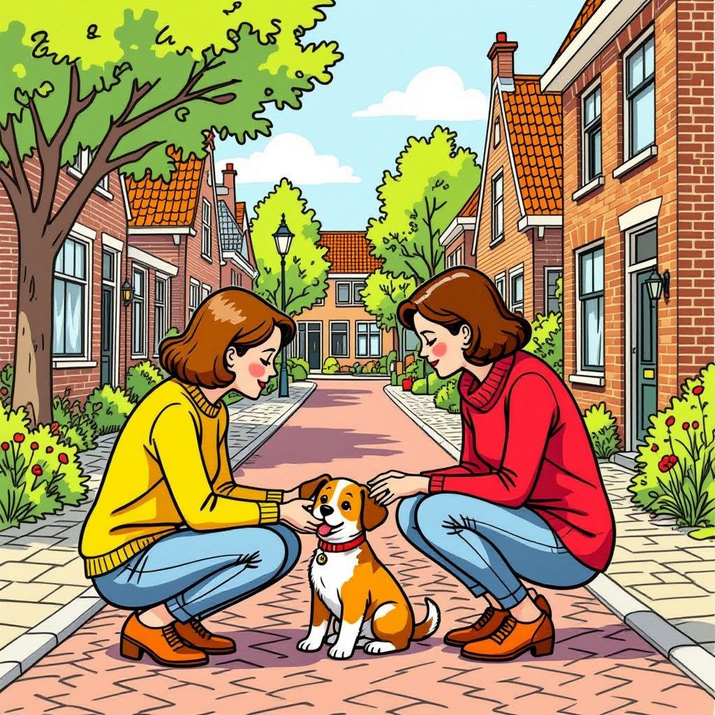 Hond Jip dood na aanval door bulldogs: dorp sluit de rijen rond verdrietig baasje