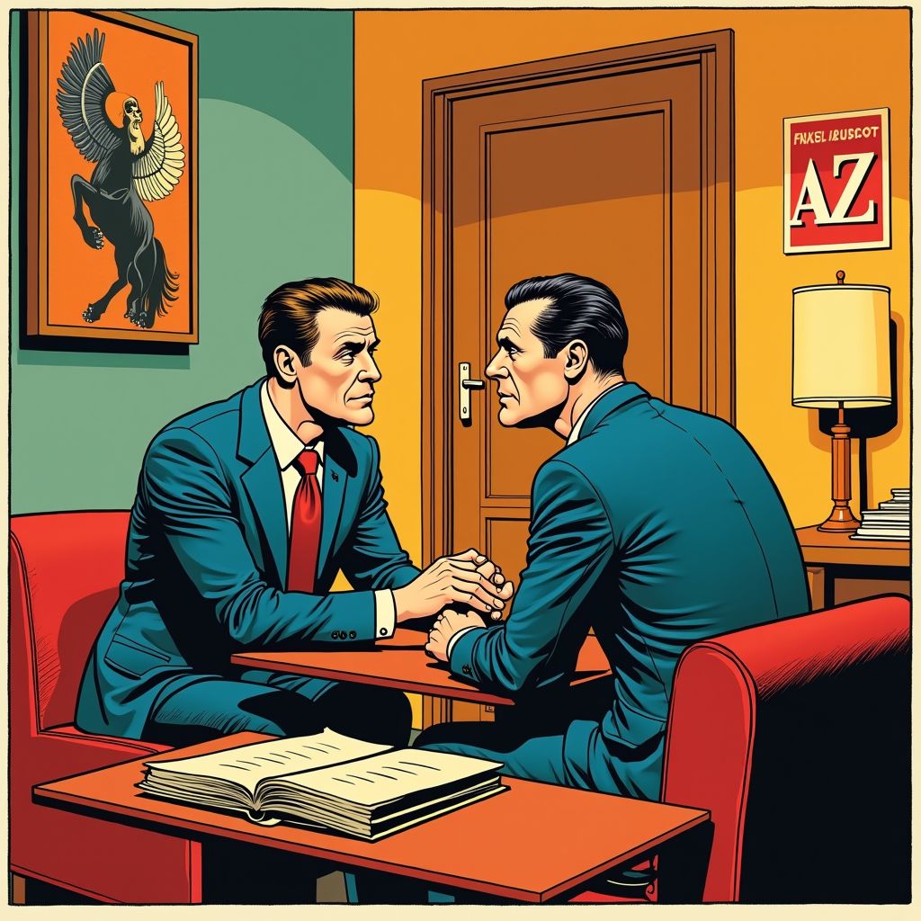 Maurice Steijn duikt op in geheim hotel-overleg met AZ-directeur