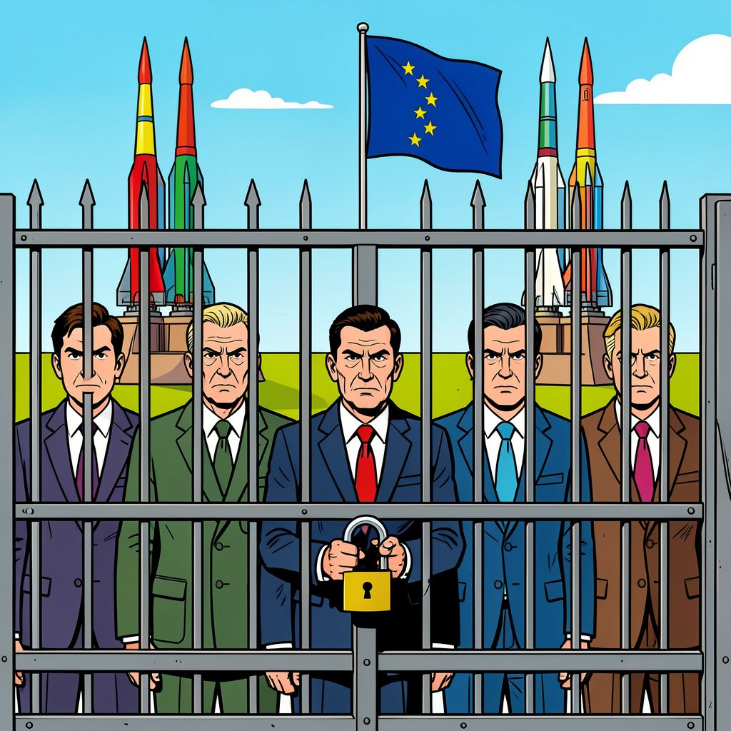De Europese Unie draait de duimschroeven aan bij de makers van Russische moordwapens.