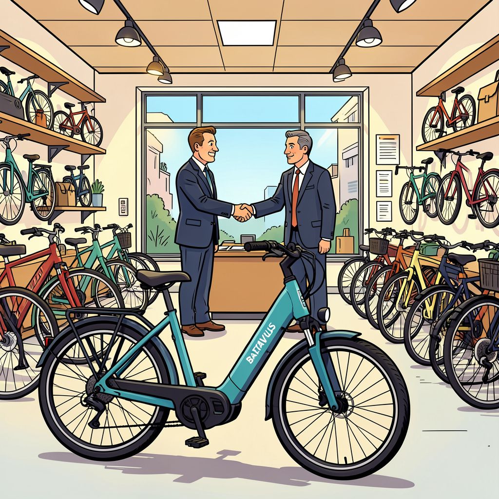Fietsenreus Accell staat na het bliksemfaillissement alweer internationaal te koop.