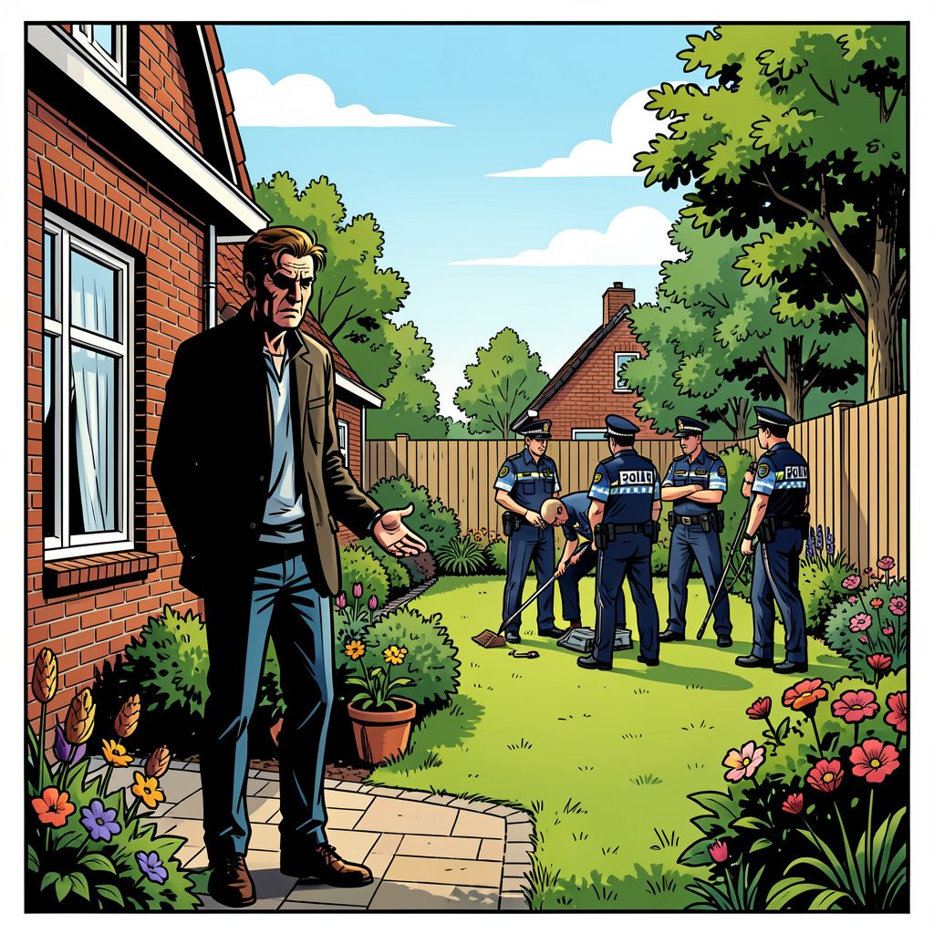 In een tuin in Boxtel ligt een dode vrouw en de verdachte bewoner heeft een zeer opvallend verleden.