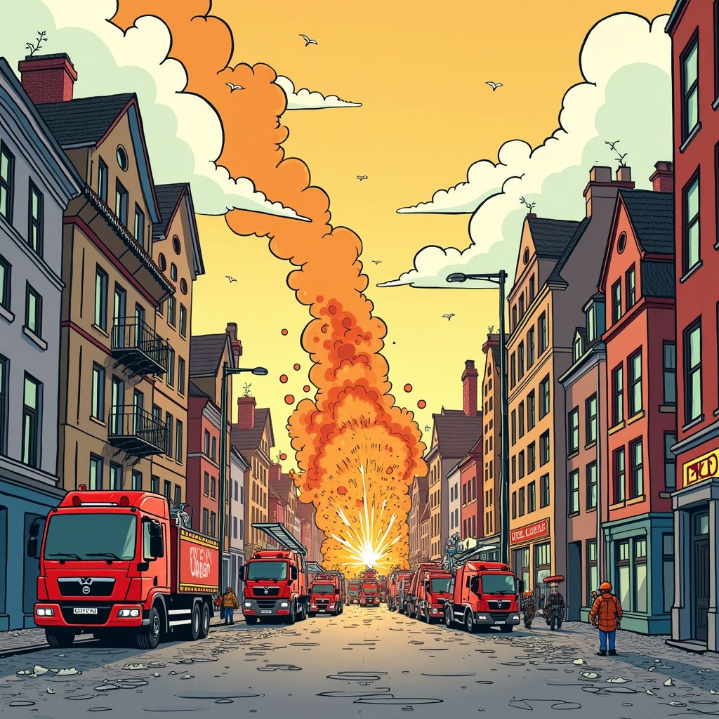 Gaslek veroorzaakt verwoestende explosie in Utrecht centrum met vier gewonden