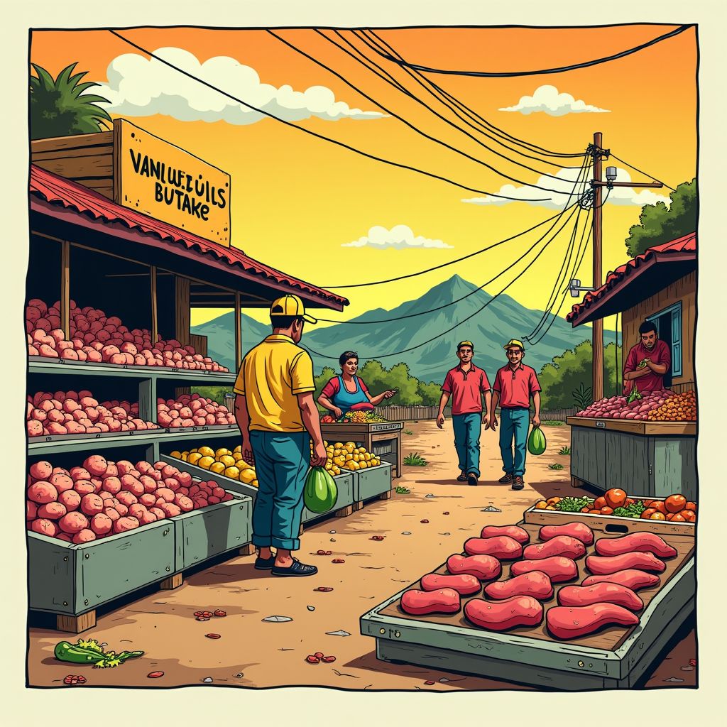 Venezolaanse inwoners melden lagere voedselprijzen na Amerikaanse invasie