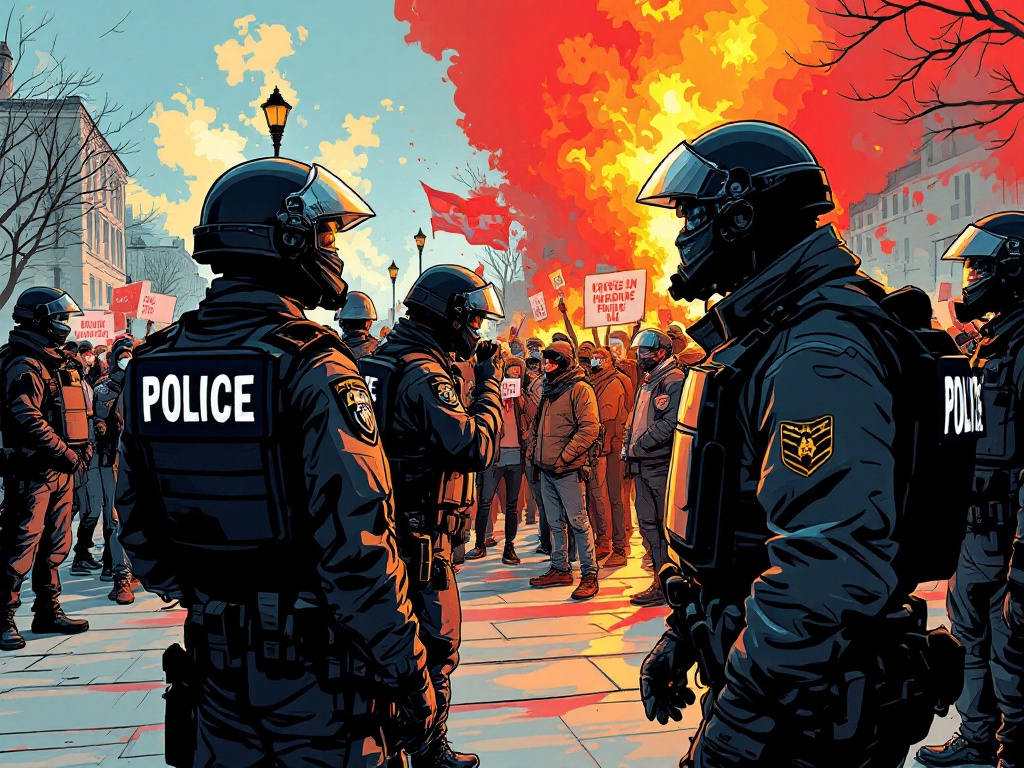 Politiehuisbezoeken aan Demonstranten Onder Vuur wegens Onbedoelde Effecten