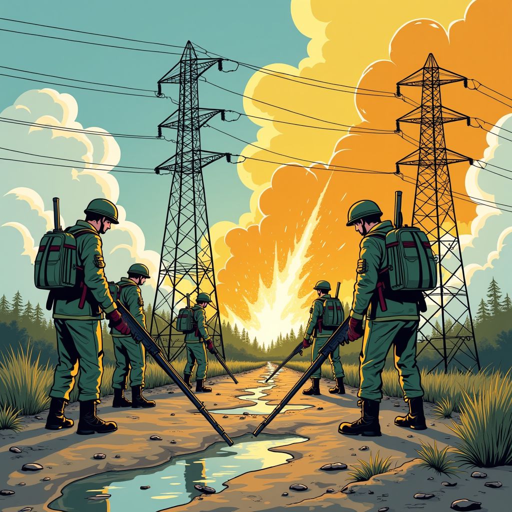 Rusland en Oekraïne leggen wapens neer om Europa's grootste kerncentrale te redden