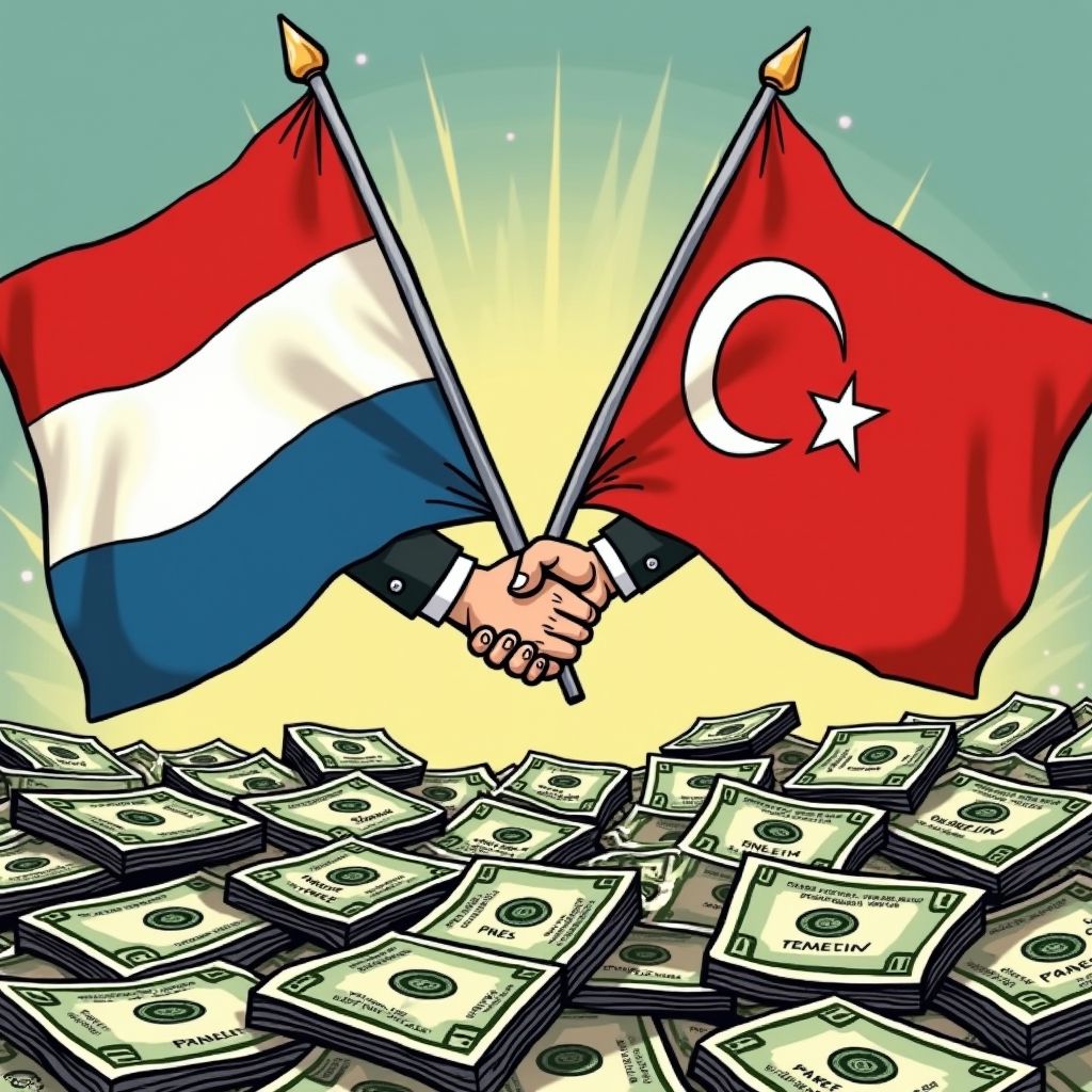 Nederland en Turkije breken handelsrecord terwijl Turkse economie nog altijd worstelt