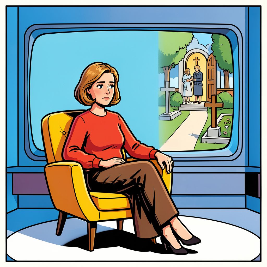 Carrie ten Napel mocht als kind niet naar de begrafenis van haar broertje.