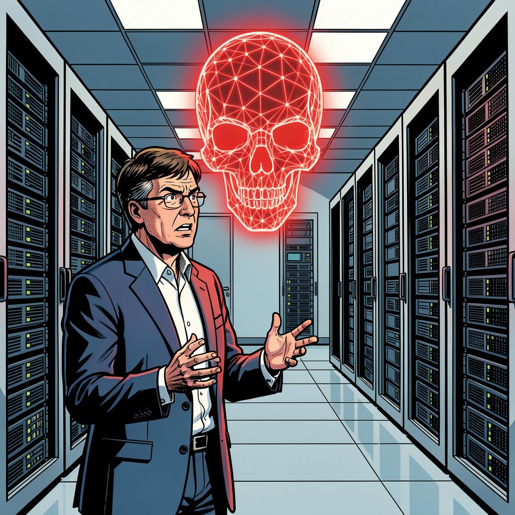 Bill Gates waarschuwt dat kunstmatige intelligentie in de verkeerde handen een miljard levens kan kosten.