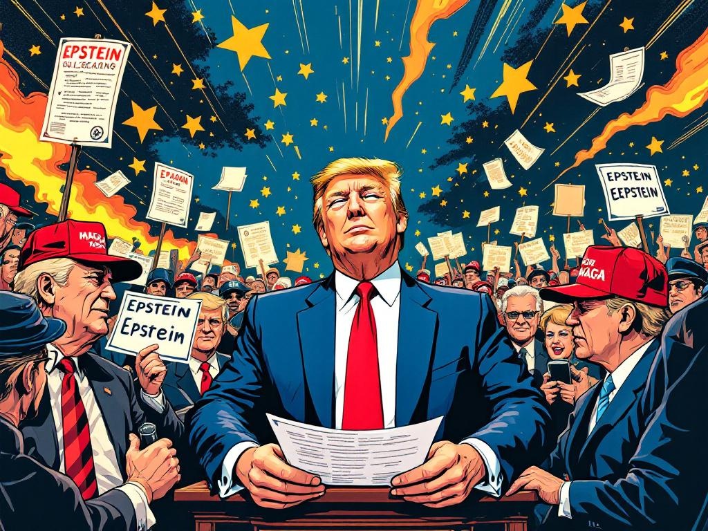 Epstein-documenten: Trump Verscheurt Eigen Maga-Beweging