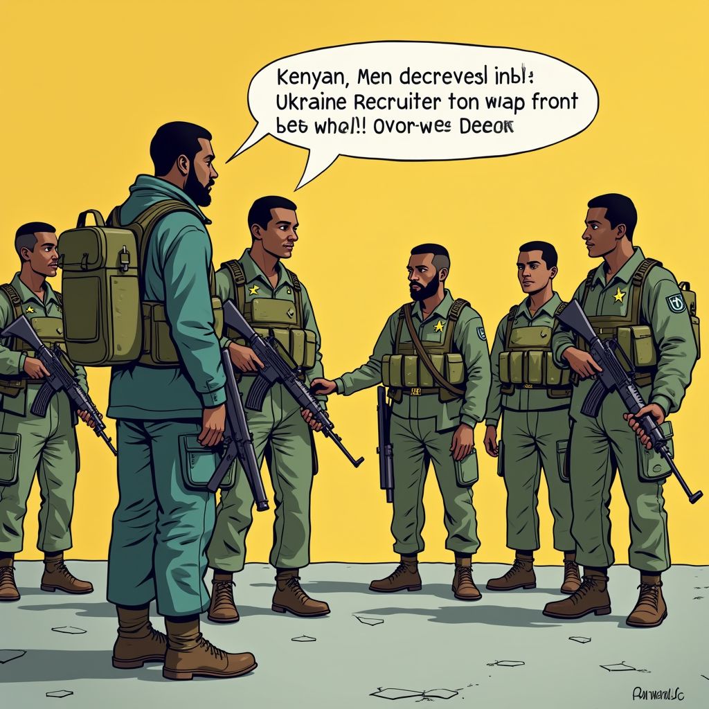 Rusland lokt duizend Kenianen met valse werkbeloften naar Oekraïne-front