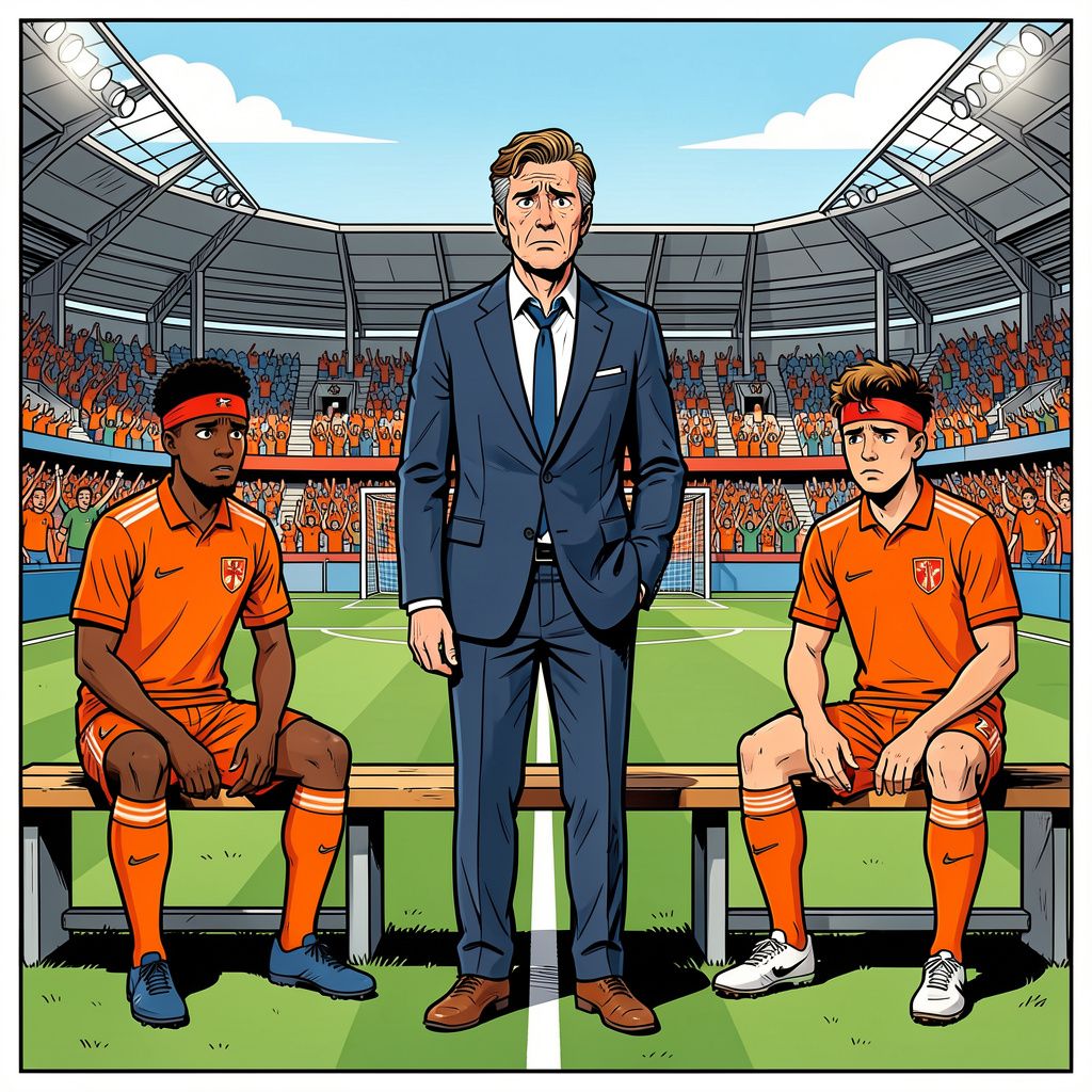 Malen of Memphis: Koeman heeft een probleem dat hij zelf heeft gecreëerd