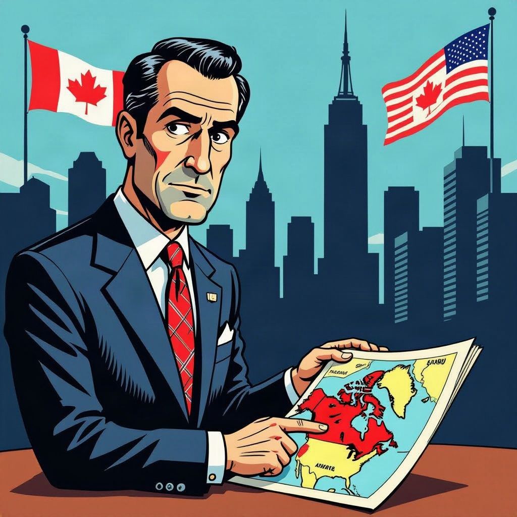 Canadese premier waarschuwt voor Amerikaanse inmenging in cruciale stemming over afsplitsing Alberta.