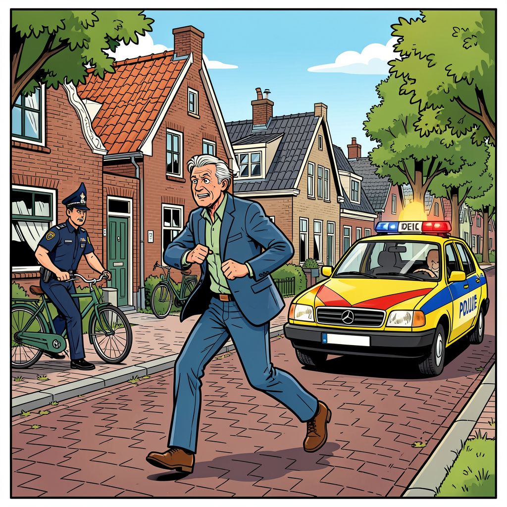 hoe een kindermisbruiker na twee maanden vluchten toch nog tegen de lamp liep in een braaf dorp