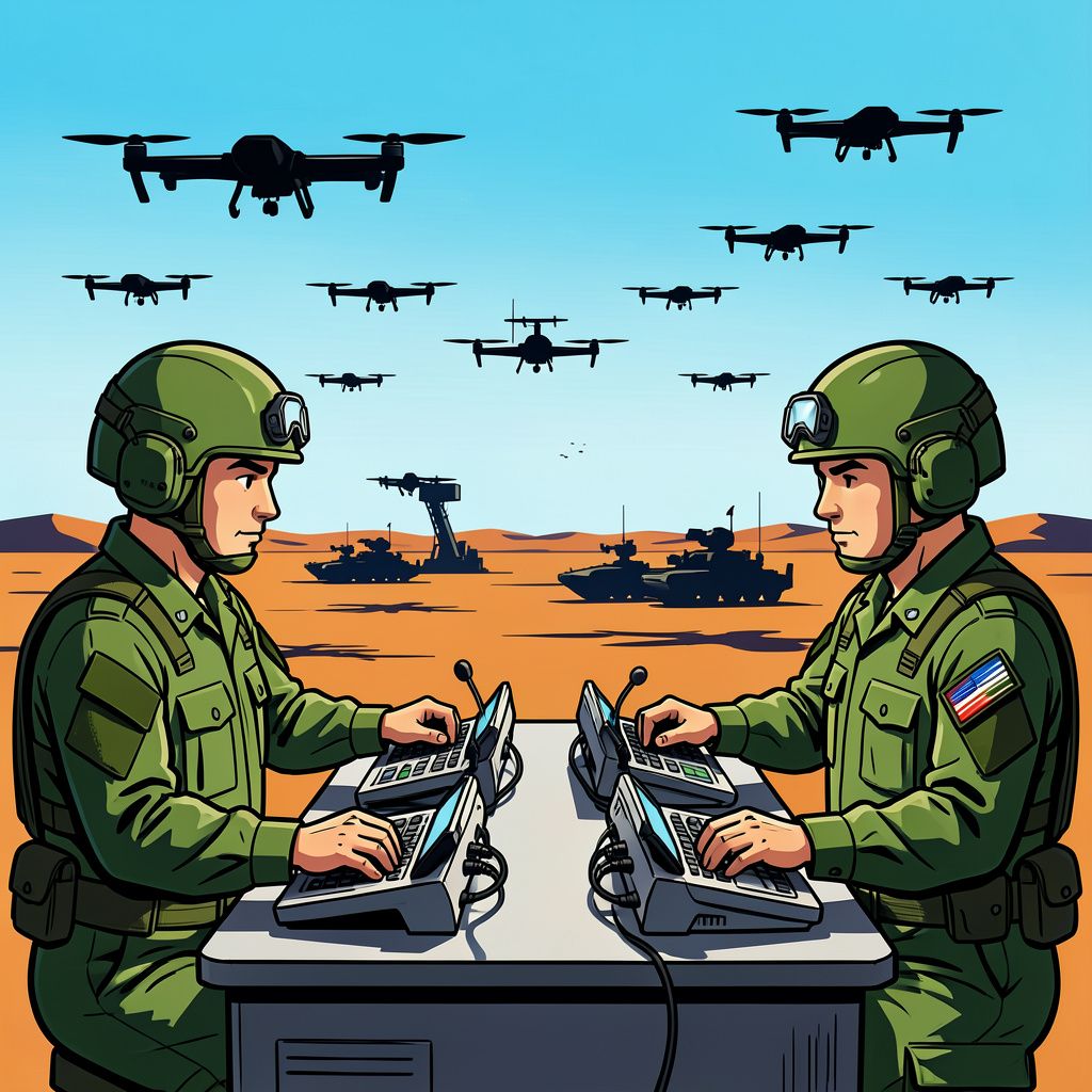 Noord-Korea stuurt honderden dronepiloten naar het Russische front.
