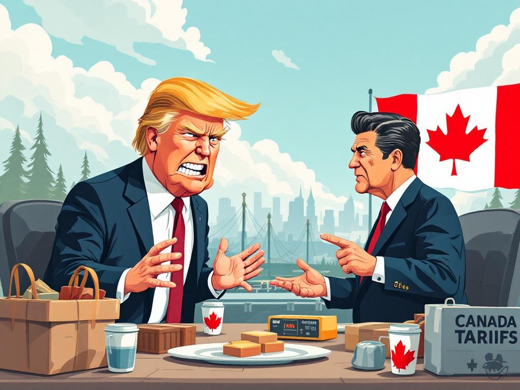 Trump breekt handelsgesprekken af vanwege Reagan-reclame die tarieven bekritiseert