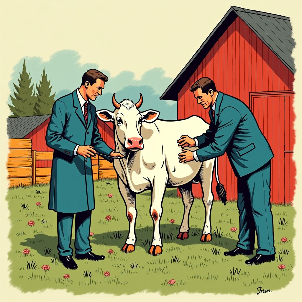 Friese koe overleeft als eerste in Europa een vogelgriepinfectie