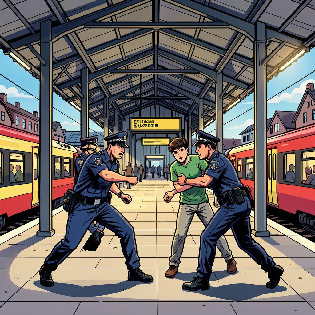 Politie pakt twee jongeren op na wilde achtervolging en steekpartij bij station Zutphen.