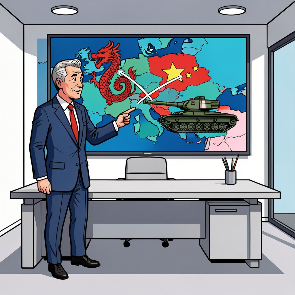 De Europese Unie haalt in een nieuw strategisch document ongekend hard uit naar China en Rusland.