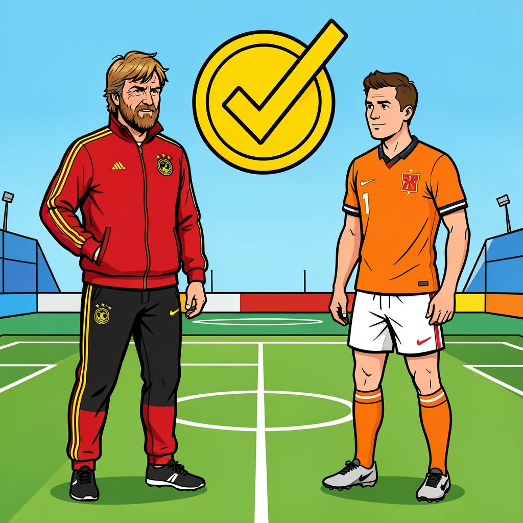 Jürgen Klopp wordt de nieuwe bondscoach van Duitsland en begint direct met een kraker tegen Oranje.