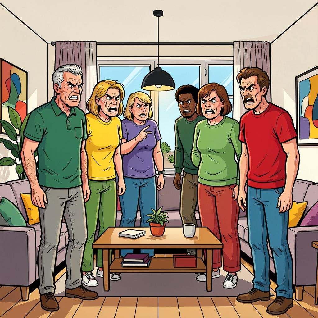 Familie reageert woedend na de moord op de gehandicapte Michel.