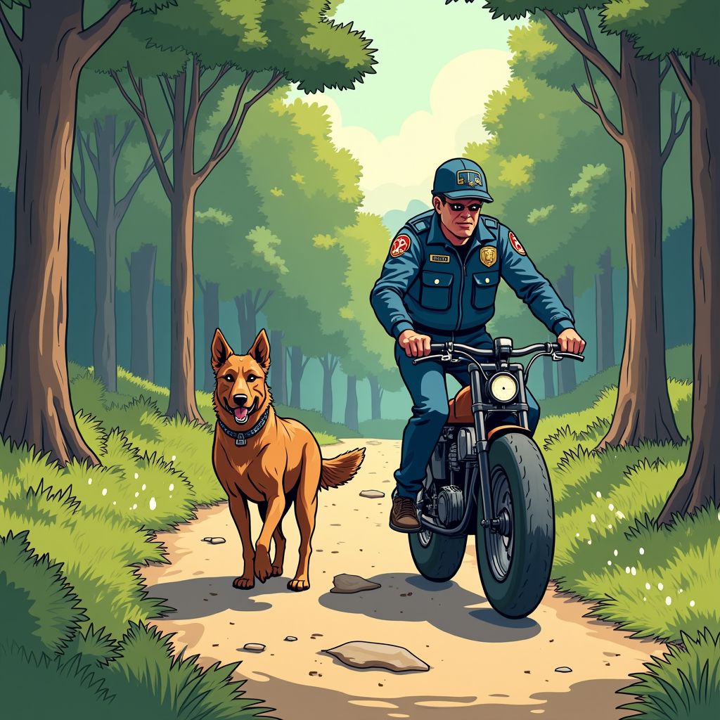 Politiehonden Finn en Bikkel sporen fatbike-rovers op in bossen rond Vught