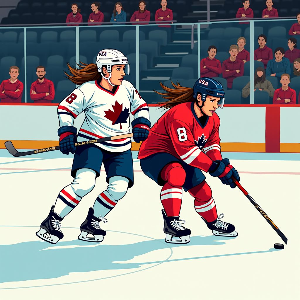 Amerika wint goud door Canada te verslaan in dramatische hockeyfinale