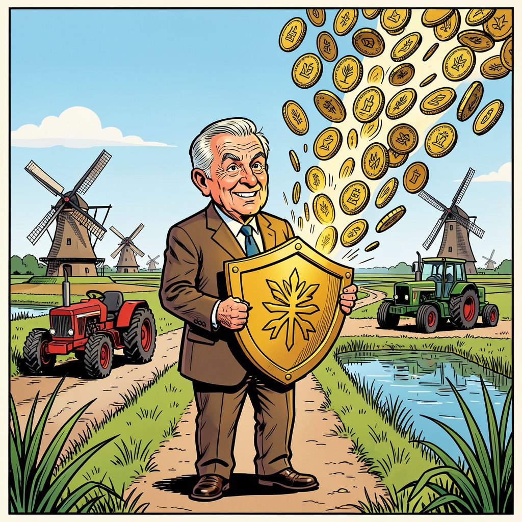 Kabinet laat landbouwvrijstelling voorlopig ongemoeid om rust in de sector te bewaren