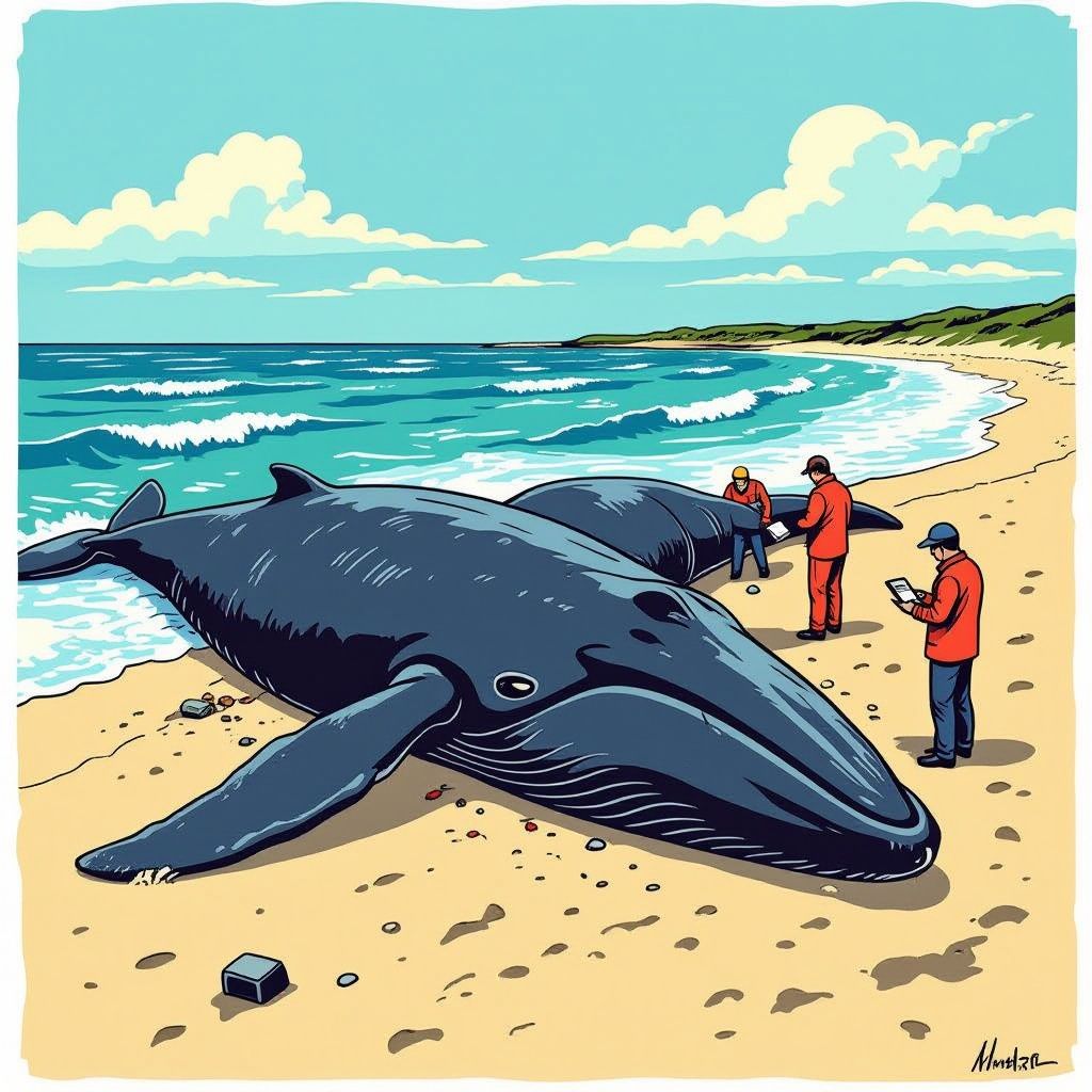Walvis Timmy spoelt dood aan op Deens strand na omstreden reddingsoperatie van 1,5 miljoen euro