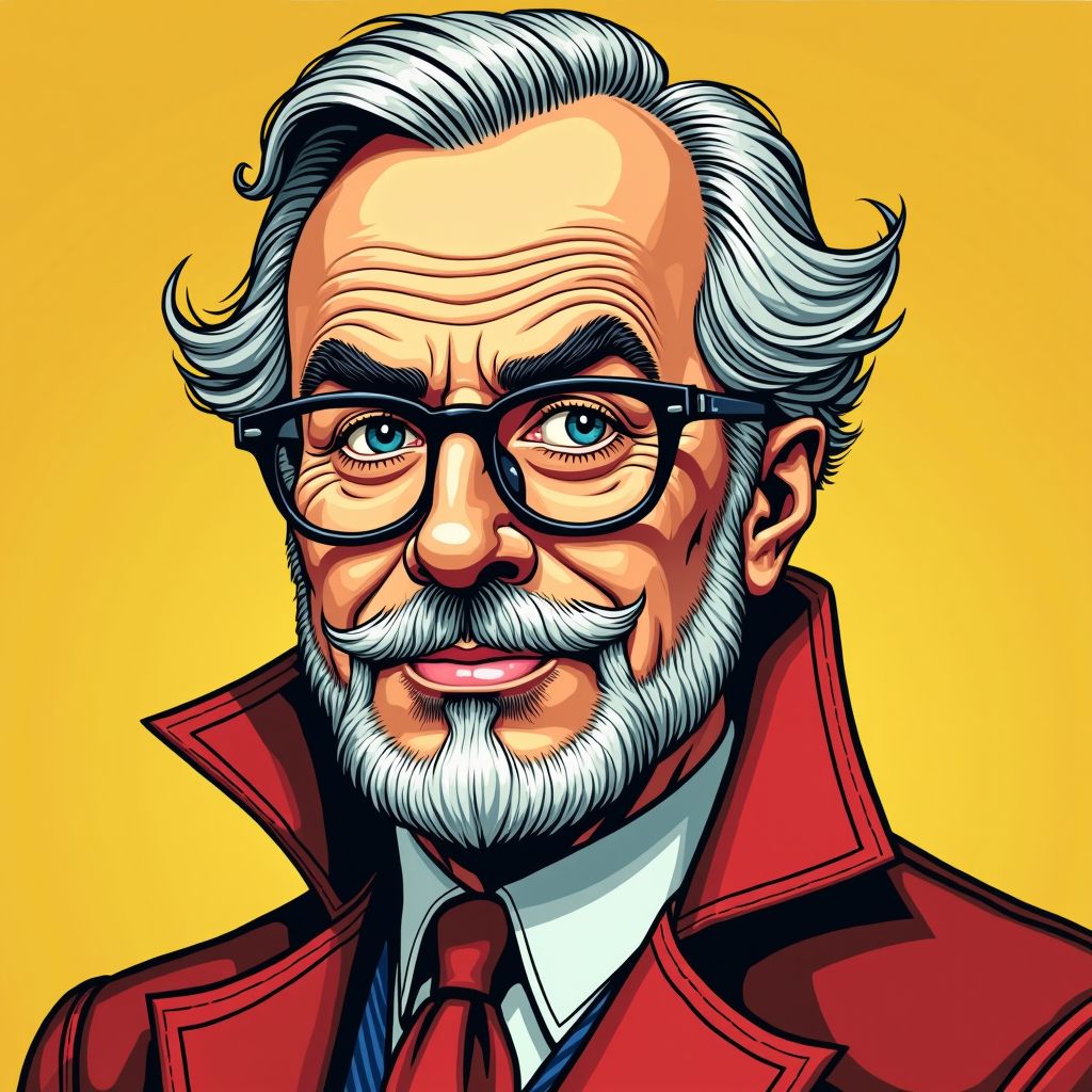 De man achter 'drommels, drommels en nog eens drommels' is niet meer