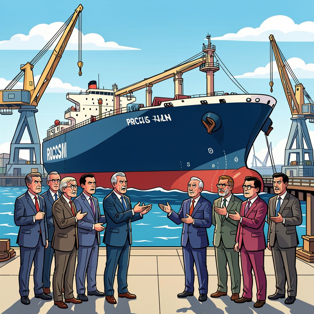 Een Deense scheepswerf houdt de Russische gastankers van miljarden euro's in de vaart.