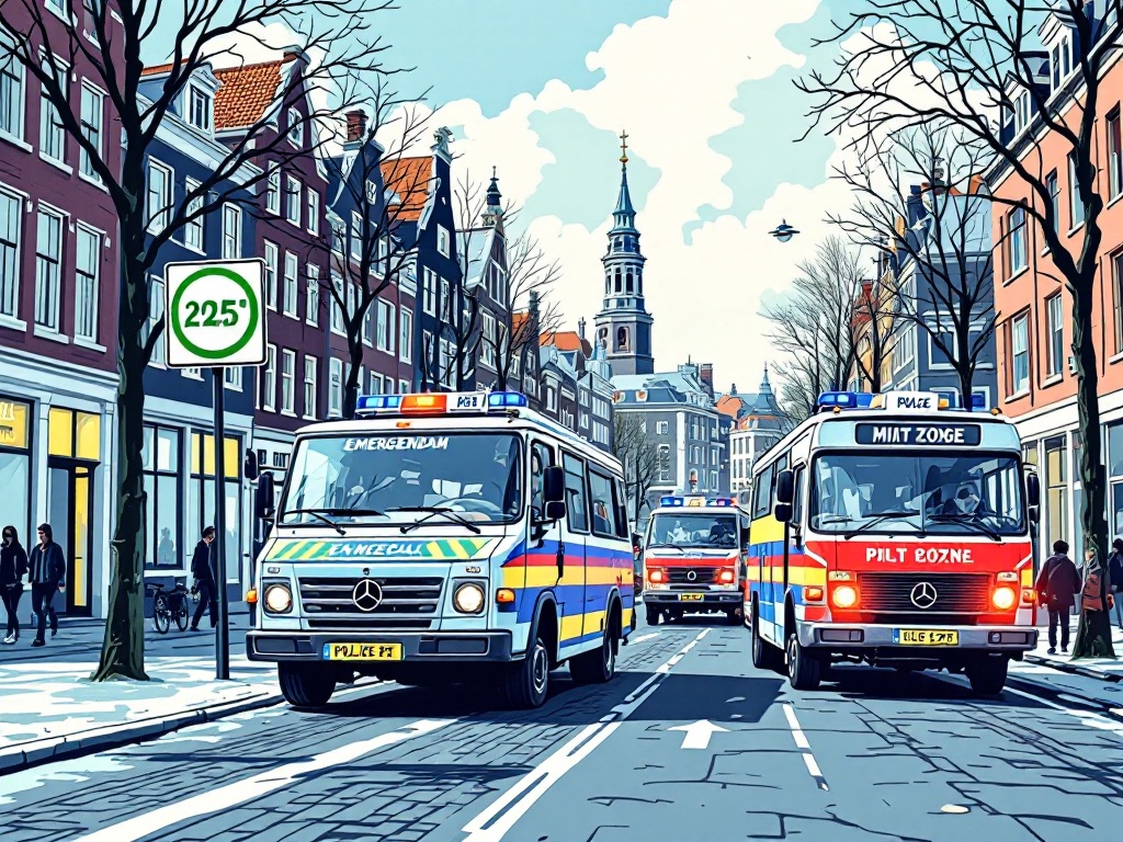 uitstootvrije zone amsterdam: me-busjes krijgen bijzondere vrijstelling