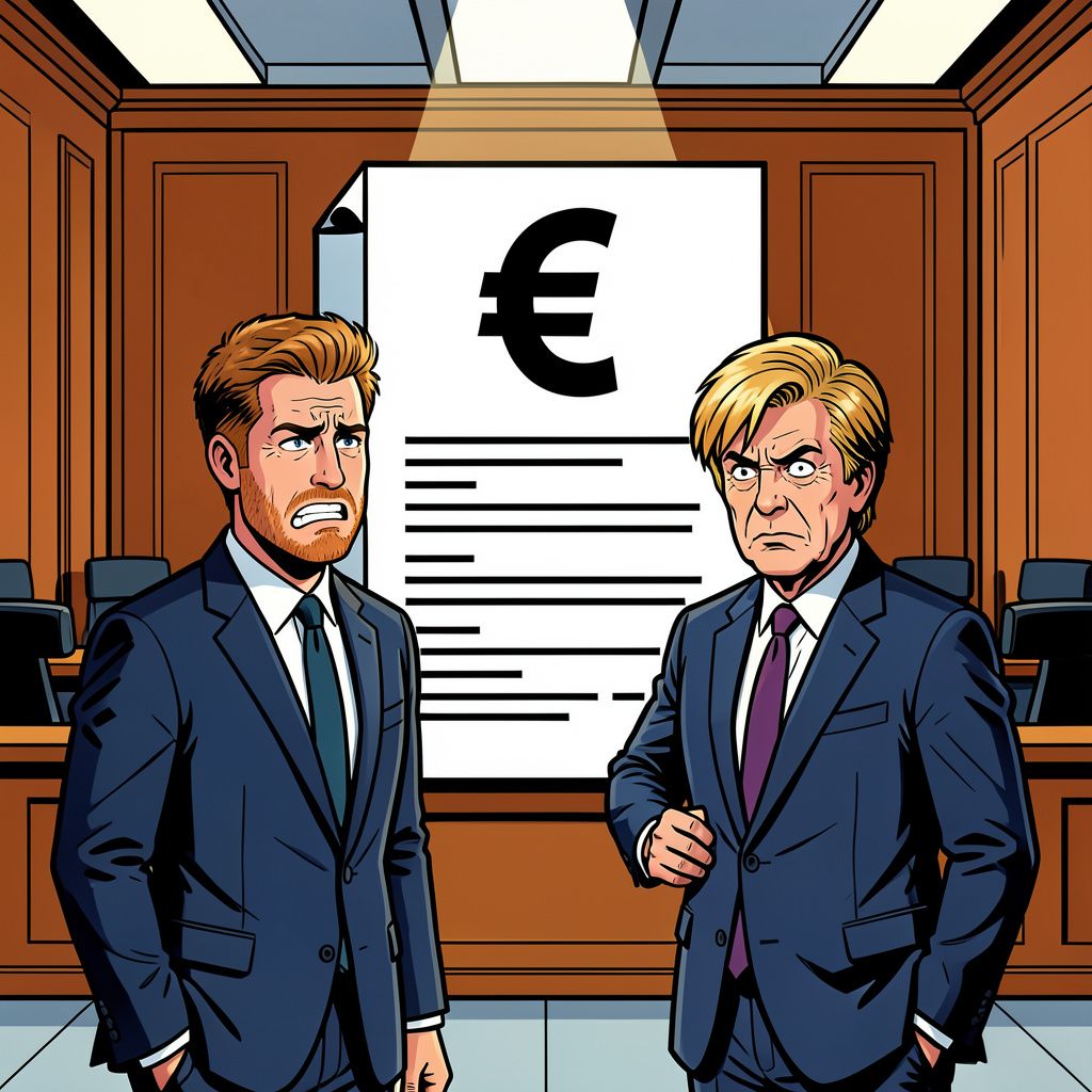 Een gepeperde rekening wacht op prins Harry en Elton John na hun verloren tabloid-oorlog.