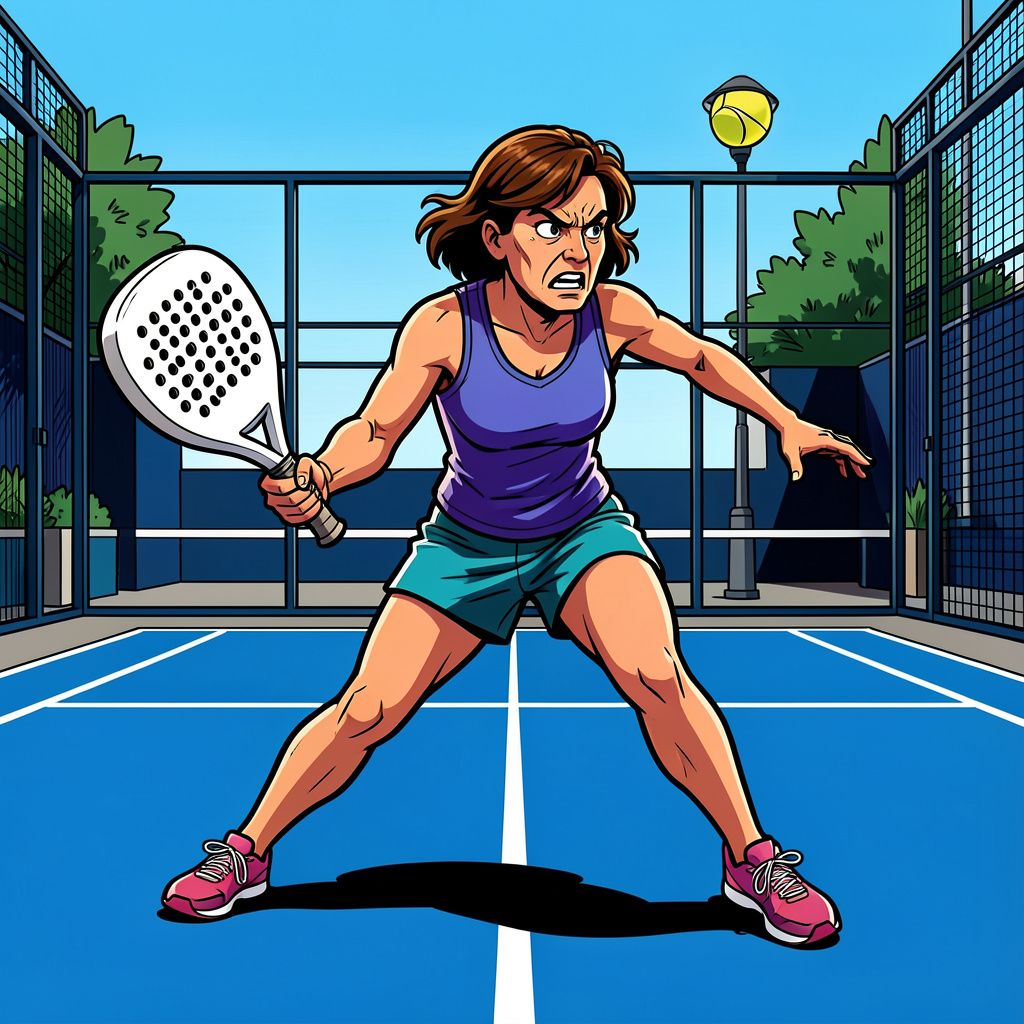 Oud-hockeykampioene Fatima Moreira de Melo jaagt nu in Argentinië op de wereldtitel padel.