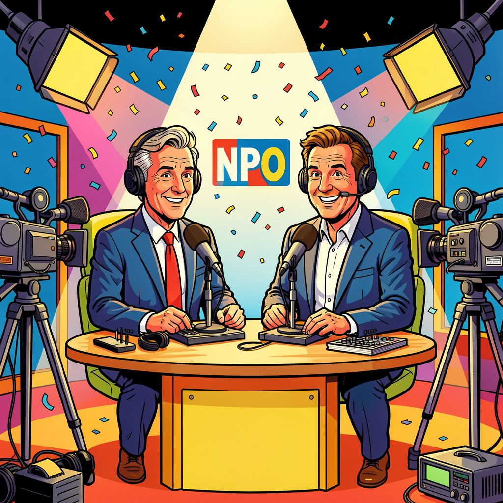 Radio-duo Jan-Willem en Jeroen verovert vanavond NPO 1 met hun eerste tv-show