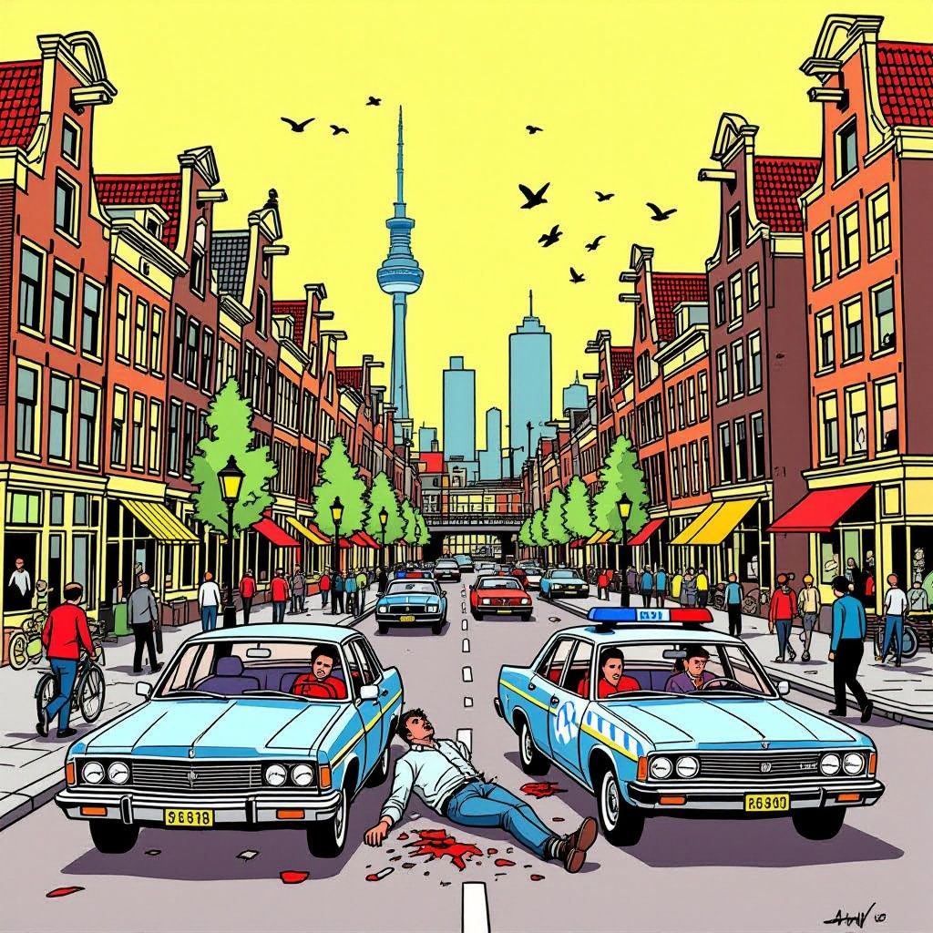 Schutter vlucht richting A10 na gewelddadige ruzie op klaarlichte dag in Amsterdam-West