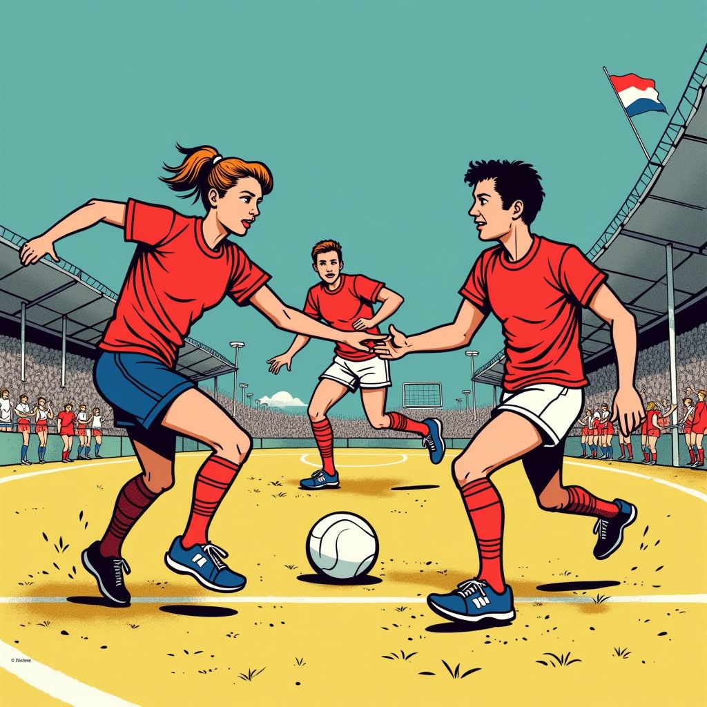 Nederland speelt vanavond om 20:45 uur tegen Noorwegen voor een plek in de WK-finale