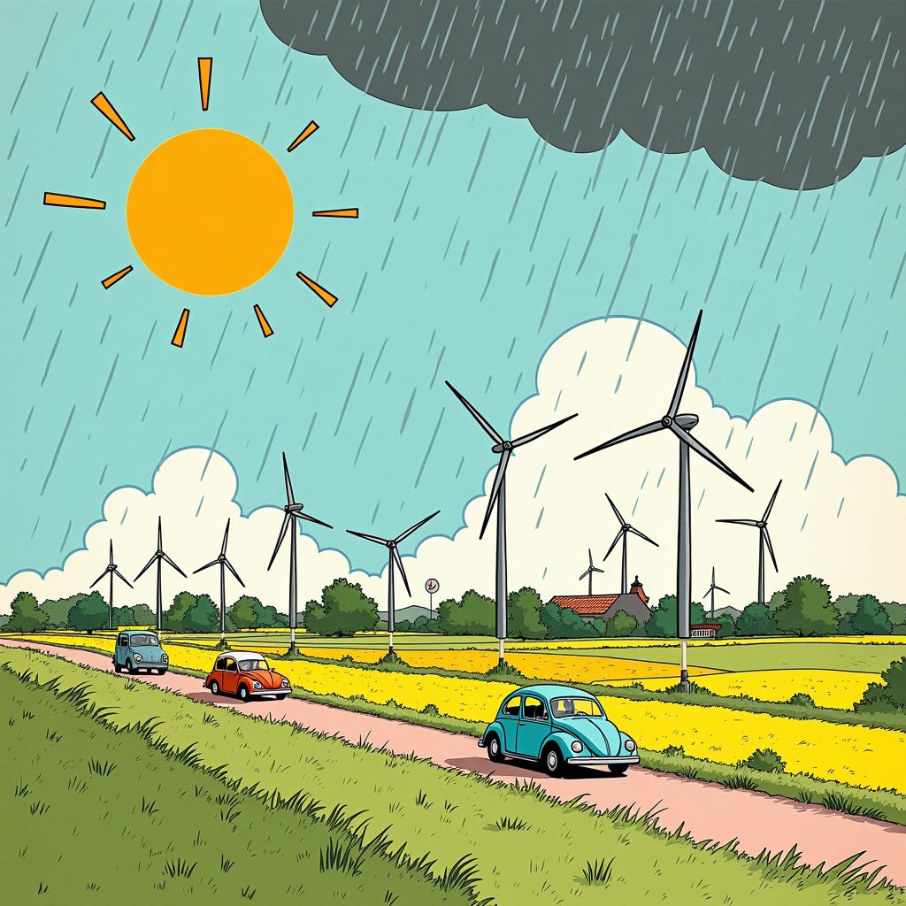 Goede vrijdag begint zonnig maar eindigt nat in Nederland