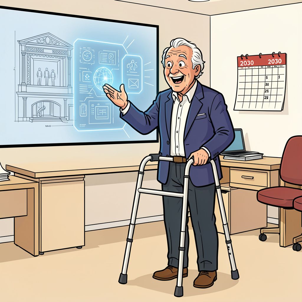 Joop van den Ende verovert het theater tot 2030 met hulp van een onvermoeibare digitale assistent.