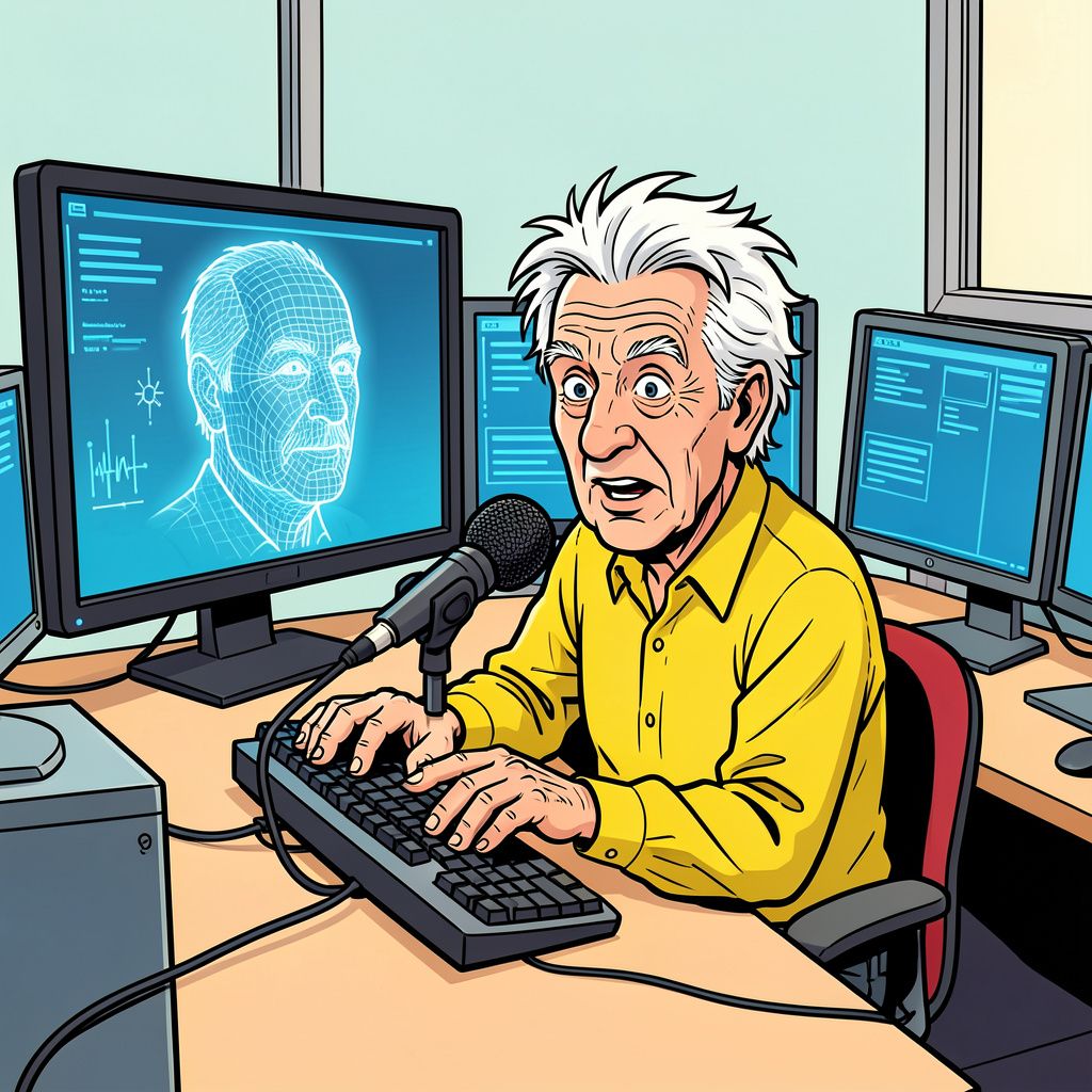 Freek de Jonge bouwt op zijn tweeëntachtigste een interactieve AI-versie van zichzelf.