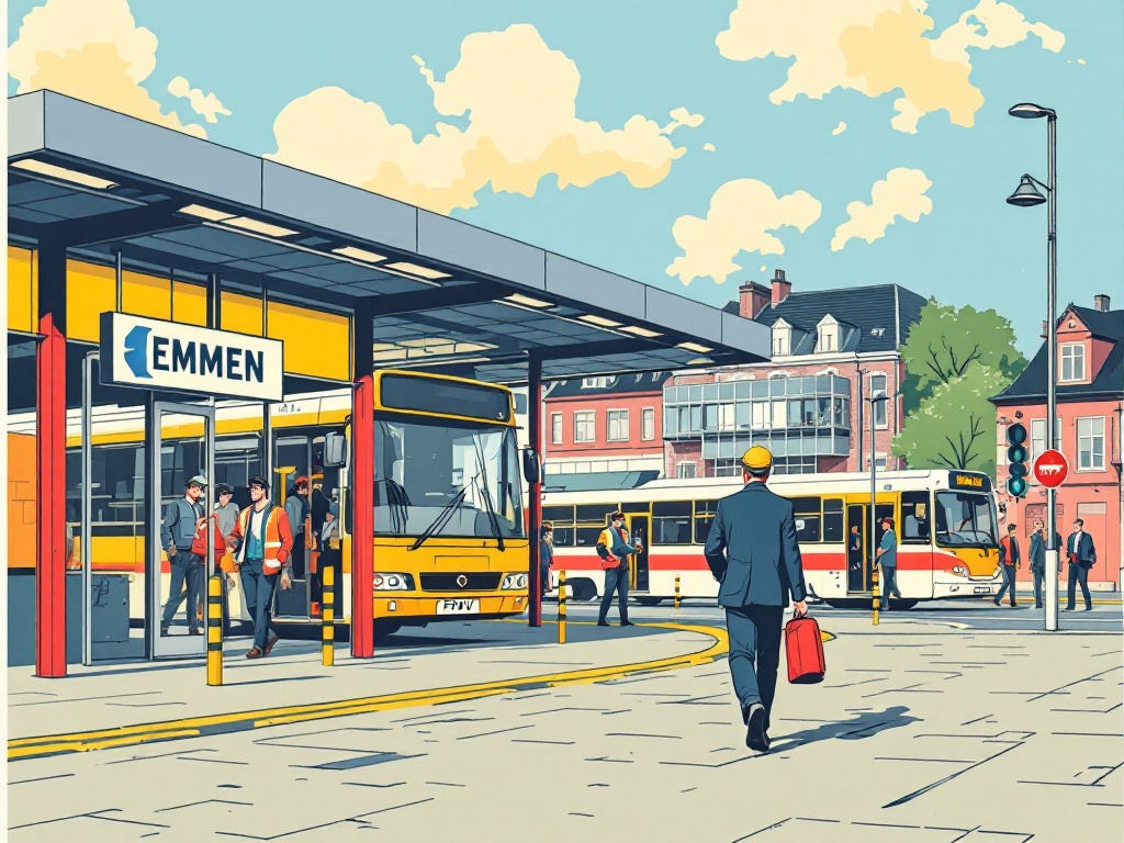 Veiligheidszorgen bij Busstation Emmen: Vakbond Dringt Aan op Actie