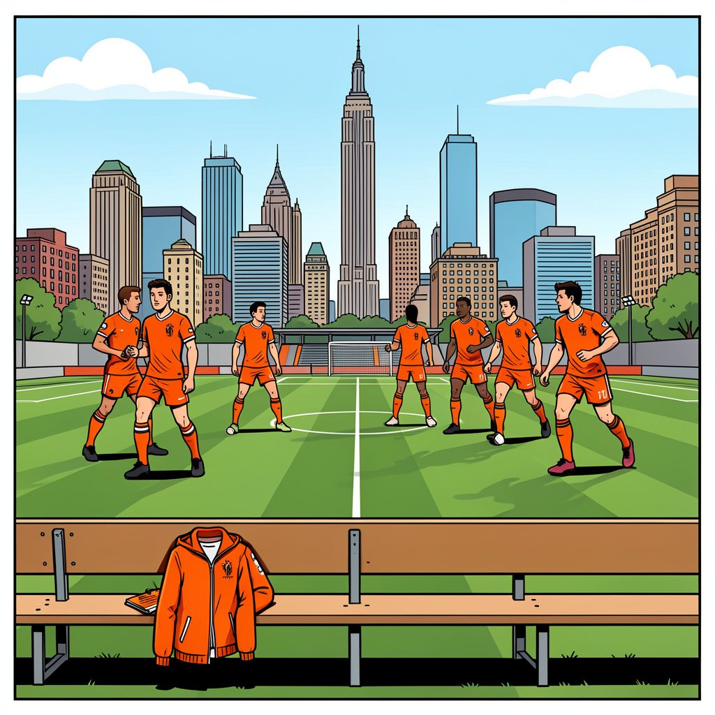 Van Nistelrooij mist eerste training Oranje in New York, sluit zondag weer aan