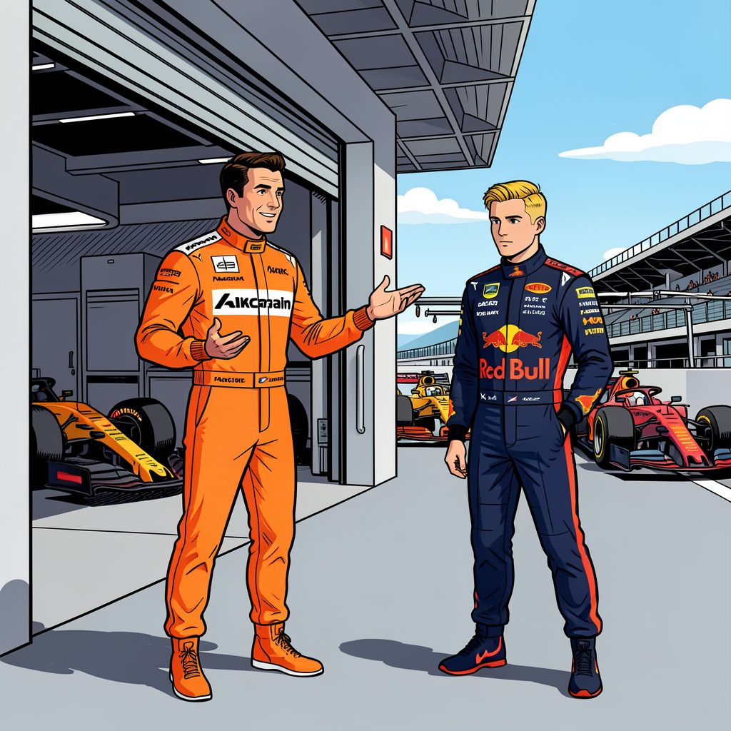 McLaren-baas Zak Brown droomt openlijk van een toekomst met de 'charmante' Max Verstappen.