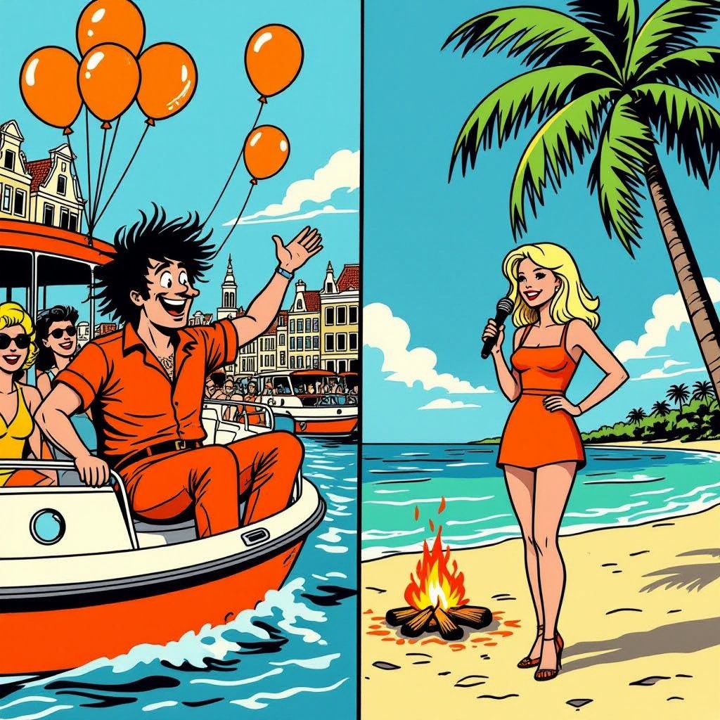 Rijk Hofman miste de Temptation Island-reünie omdat hij Koningsdag wilde vieren