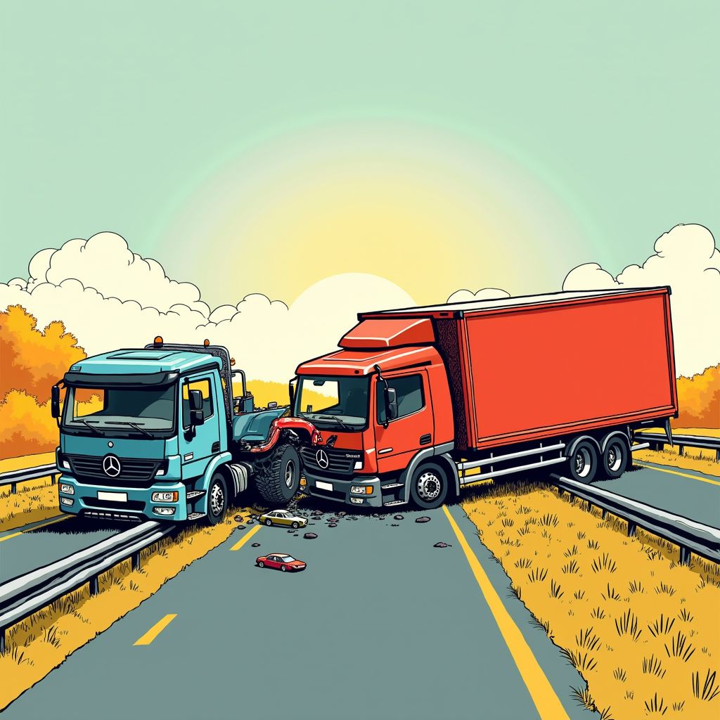 Auto schuift bijna een kilometer door na dodelijke botsing met vrachtwagen op A27