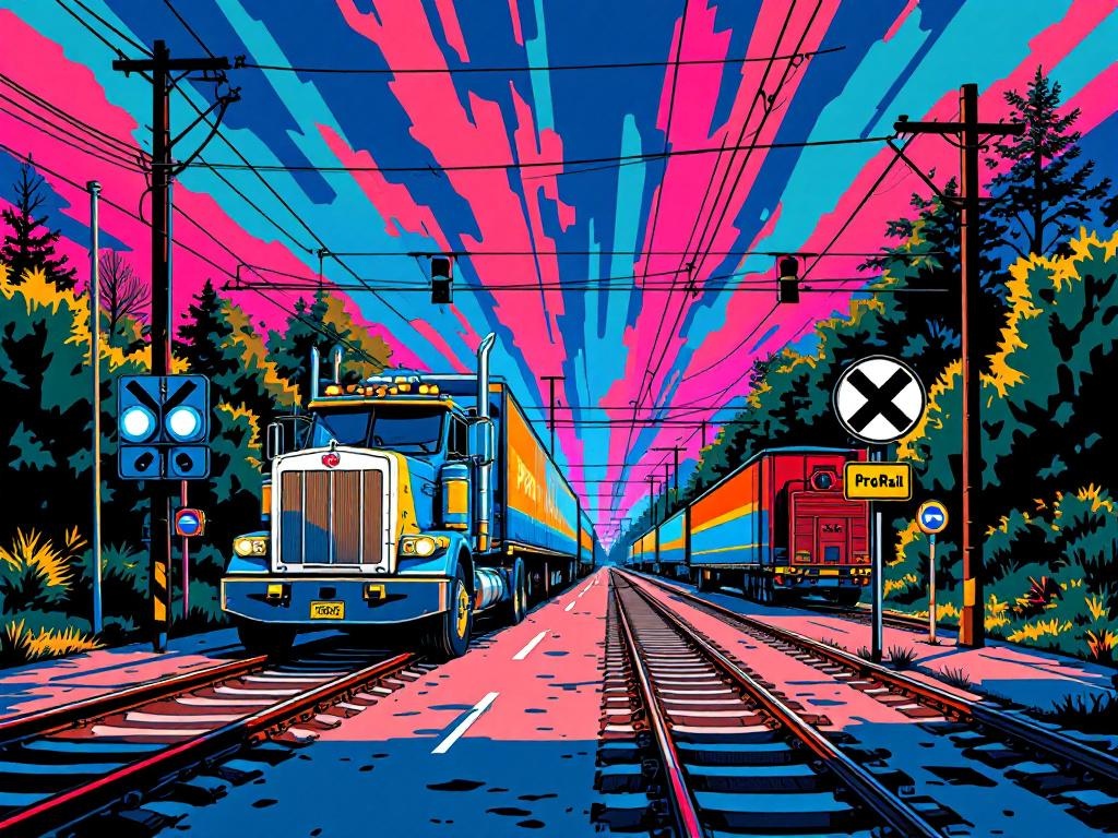 ProRail geeft chauffeurs controversieel advies: rijd door slagbomen als je vastzit op spoorovergang.